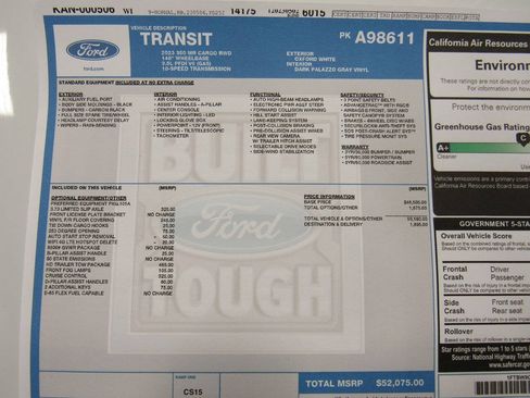 Used 2023 Ford Transit 350 Medium Roof RWD image 9