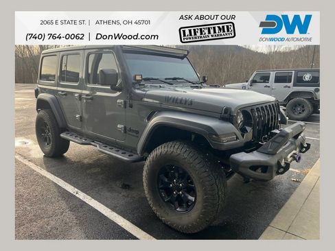 Used 2022 Jeep Wrangler Unlimited Sport image 1
