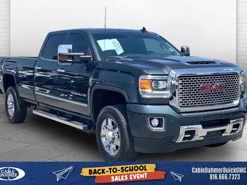 Used 2017 GMC Sierra 3500 Denali w/ Duramax Plus Package AWD/4WD image 1