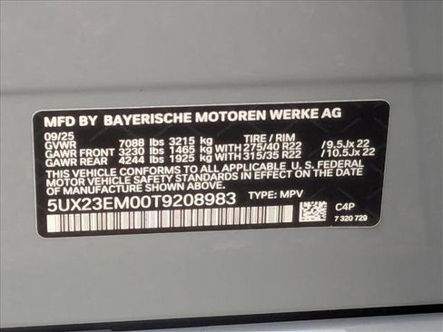 New 2026 BMW X7 xDrive40i w/ M Sport Package image 19