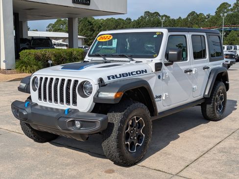Used 2022 Jeep Wrangler Unlimited Rubicon 4xe w/ Cold Weather Group image 2