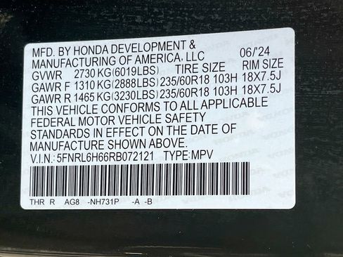 Used 2024 Honda Odyssey EX-L image 33