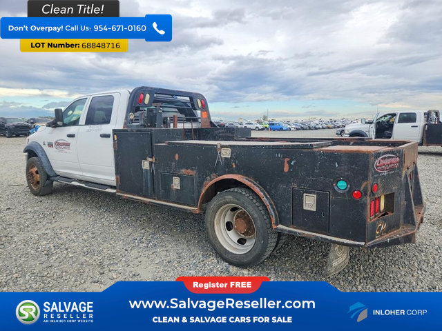 Used 2012 RAM 5500 4x4 Crew Cab w/ Ambulance Prep Group image 3