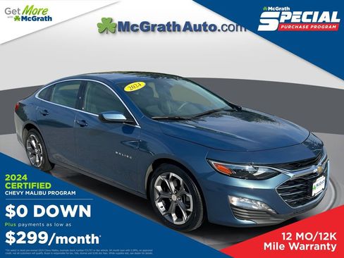 Used 2024 Chevrolet Malibu LT FWD image 1