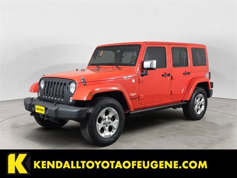 Used 2015 Jeep Wrangler Unlimited Sahara w/ Mopar Chrome Edition Group image 1