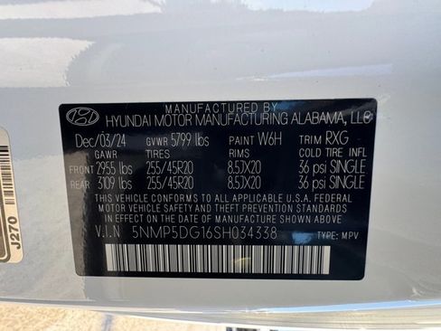 Used 2025 Hyundai Santa Fe Calligraphy image 35