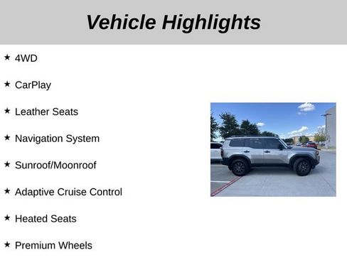 Used 2024 Toyota Land Cruiser w/ Premium Package AWD/4WD image 5
