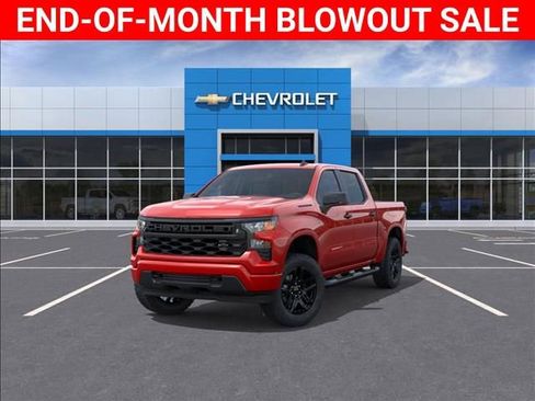 New 2026 Chevrolet Silverado 1500 Custom w/ Turbomax Blackout Package RWD image 8