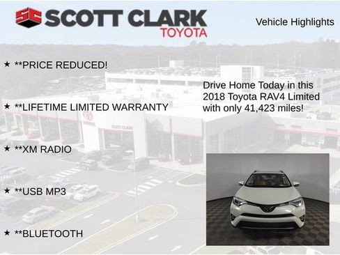 Used 2018 Toyota RAV4 Limited FWD image 12