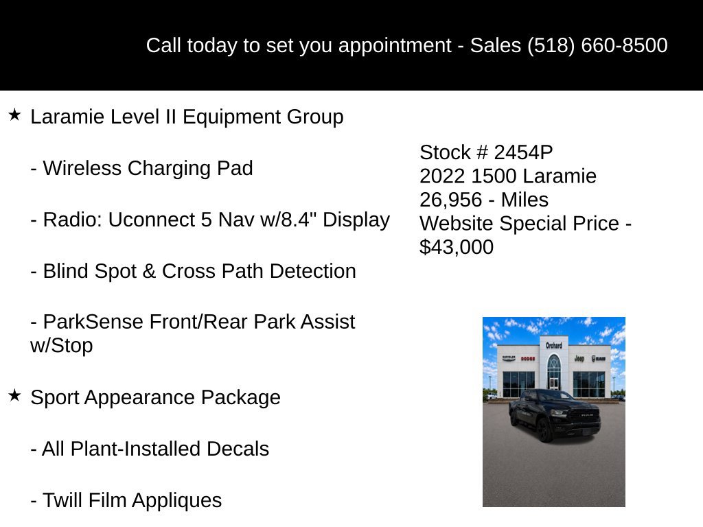 Used 2022 RAM 1500 Laramie AWD/4WD image 10