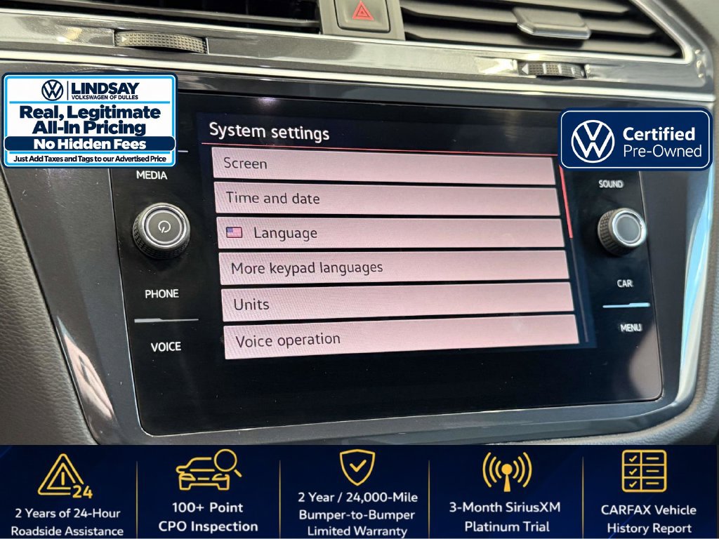Certified 2024 Volkswagen Tiguan SE R-Line AWD/4WD image 17