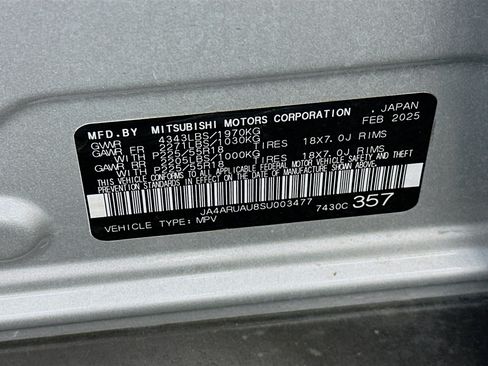 Used 2025 Mitsubishi Outlander Sport ES AWD/4WD image 12