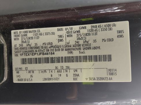 Used 2018 Ford F150 XL w/ Equipment Group 101A Mid image 33