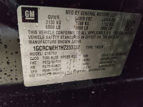 Used 2017 Chevrolet Silverado 1500 W/T w/ Black Out Edition RWD image 33