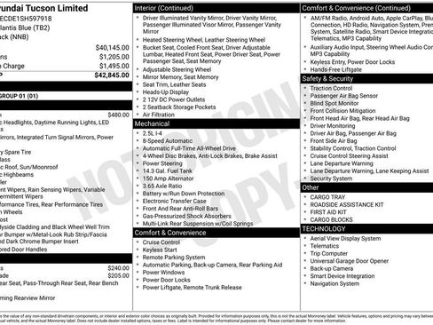 Used 2025 Hyundai Tucson Limited AWD/4WD image 24