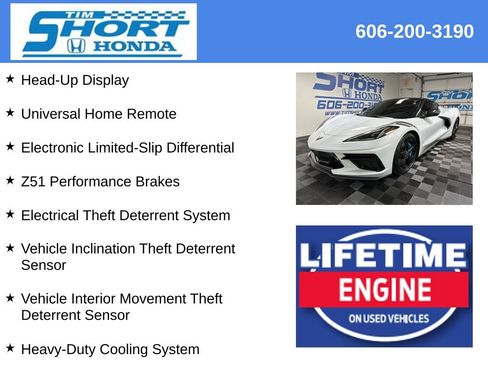 Used 2021 Chevrolet Corvette Stingray Premium Conv w/ Z51 Performance Package image 24