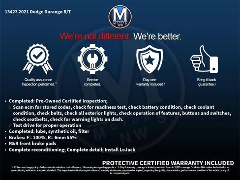 Used 2021 Dodge Durango R/T w/ Blacktop Package image 3