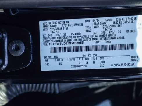 Used 2024 Ford F150 XLT w/ Mobile Office Package image 27