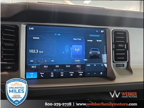Used 2025 Ford Bronco Outer Banks AWD/4WD image 21