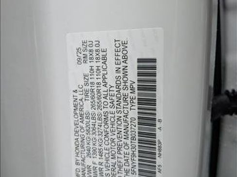 New 2026 Honda Passport RTL image 17