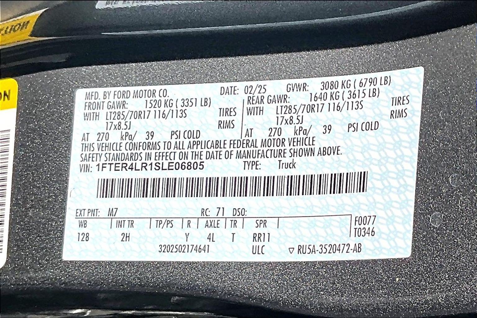 Used 2025 Ford Ranger Raptor AWD/4WD image 35