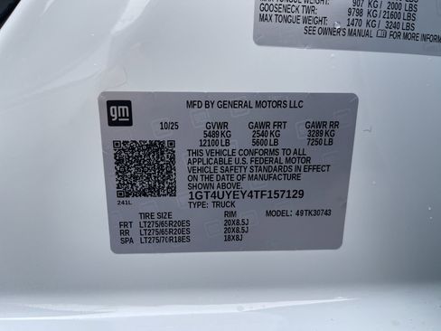 New 2026 GMC Sierra 3500 Denali Ultimate image 71