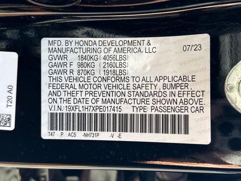 Certified 2023 Honda Civic EX-L image 29