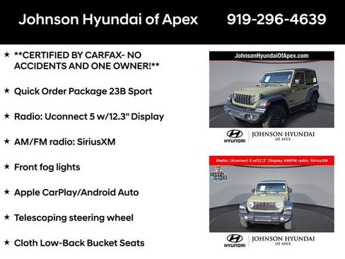 Used 2025 Jeep Wrangler Sport image 6