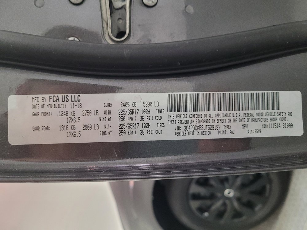 Used 2018 Dodge Journey SE w/ Mopar All Weather Group FWD image 33