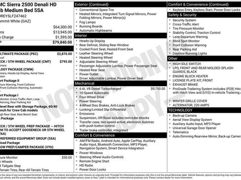 Used 2020 GMC Sierra 2500 Denali w/ Denali Ultimate Package image 2