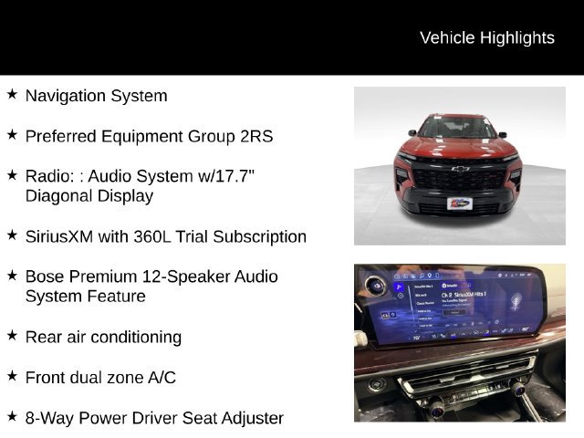 Certified 2027 Chevrolet Traverse RS AWD/4WD image 16