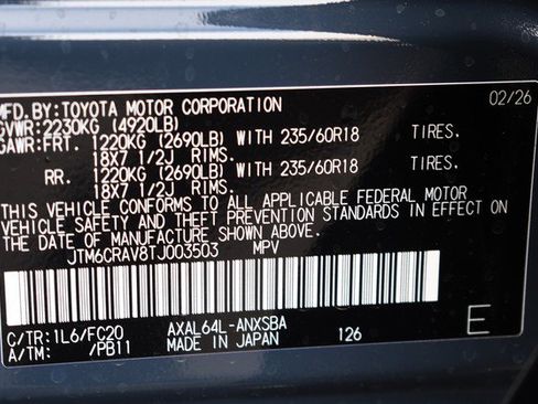 New 2026 Toyota RAV4 SE image 15