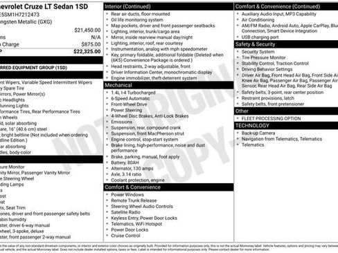 Used 2017 Chevrolet Cruze LT image 11