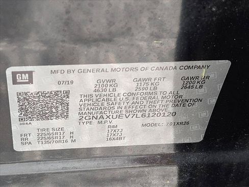 Used 2020 Chevrolet Equinox LT AWD/4WD image 15