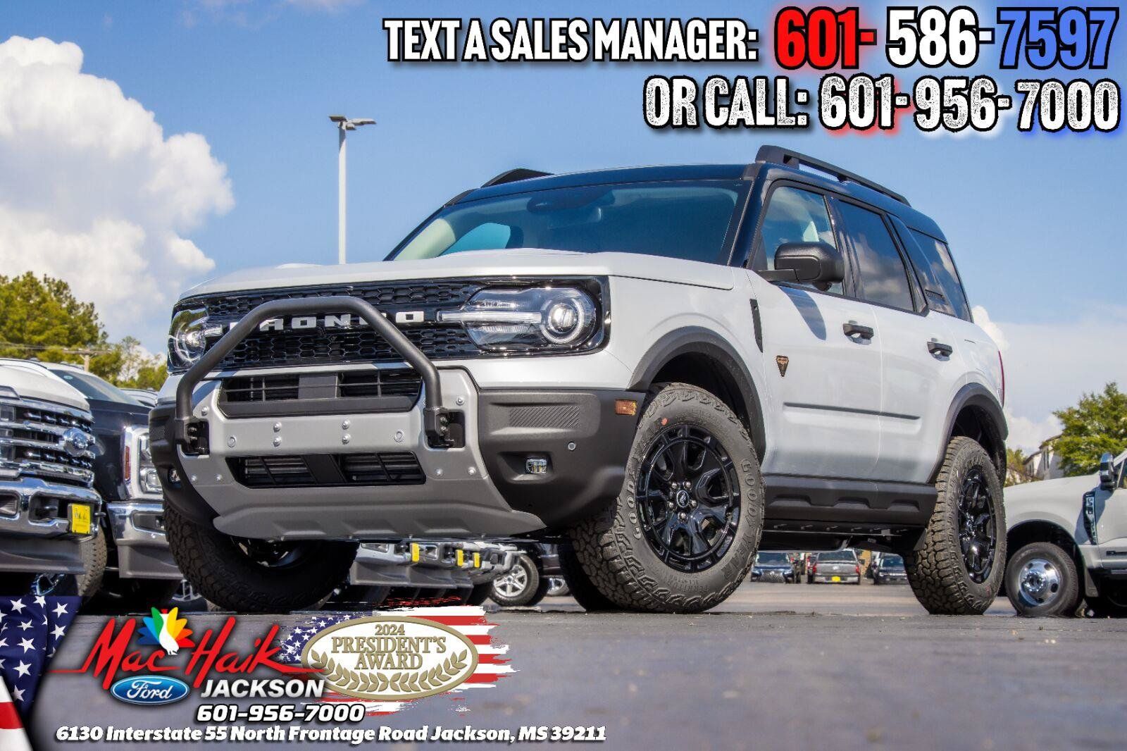 New 2026 Ford Bronco Sport Badlands w/ Sasquatch Badlands Package AWD/4WD image 1