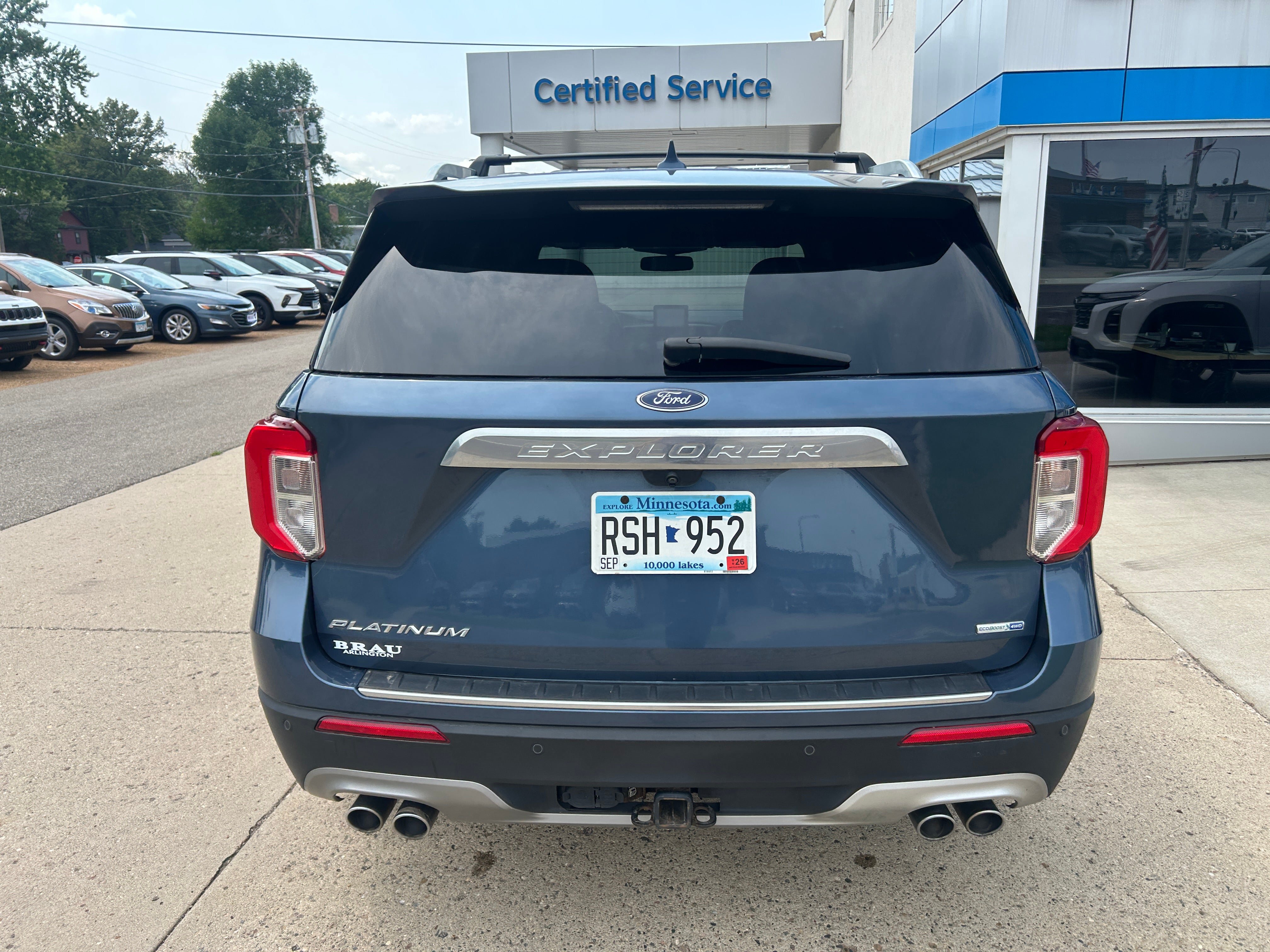 Used 2020 Ford Explorer Platinum w/ Premium Technology Package AWD/4WD image 7
