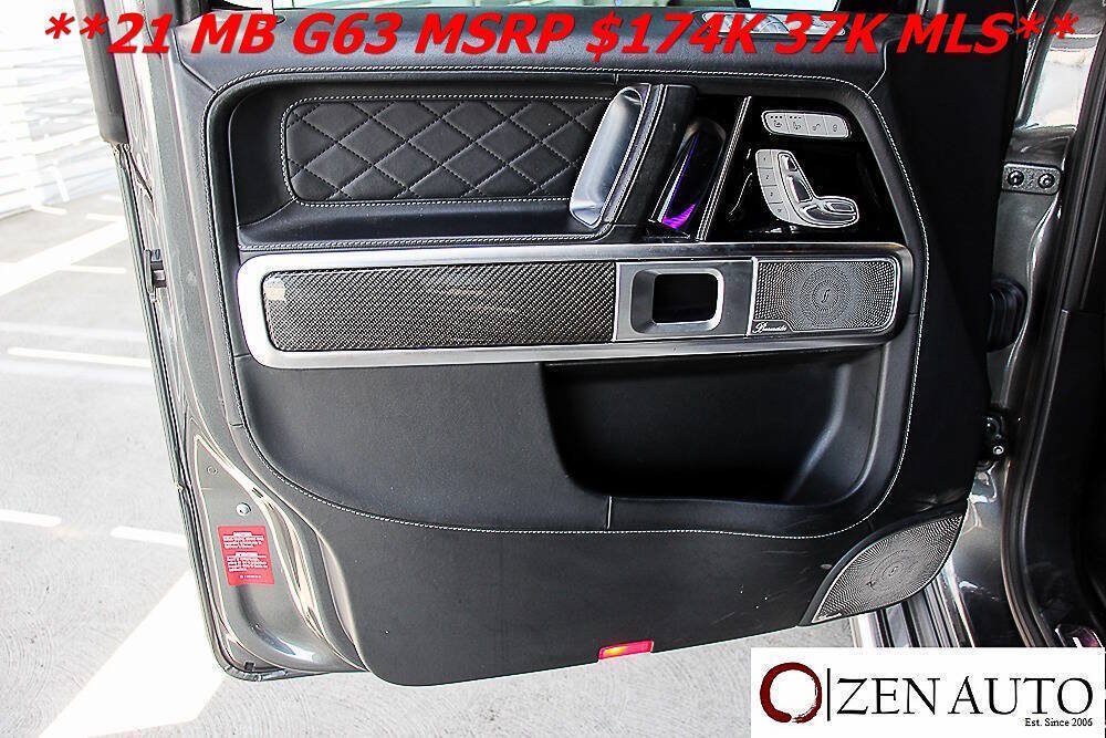 Used 2021 Mercedes-Benz G 63 AMG 4MATIC image 44