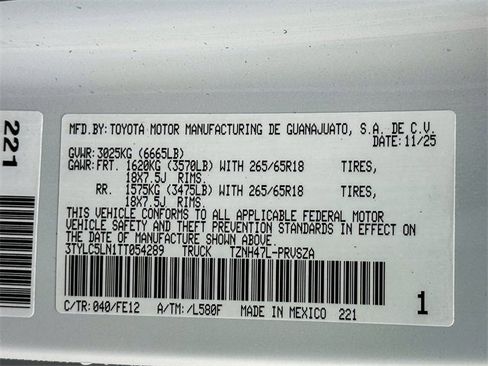 New 2026 Toyota Tacoma TRD Sport image 24