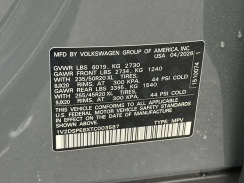 New 2026 Volkswagen ID.4 Pro AWD/4WD image 16