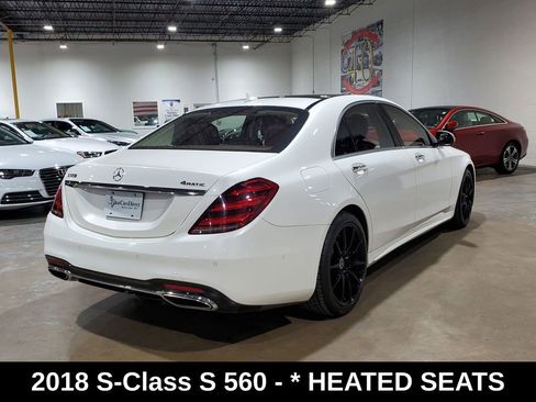 Used 2018 Mercedes-Benz S 560 4MATIC Sedan image 10