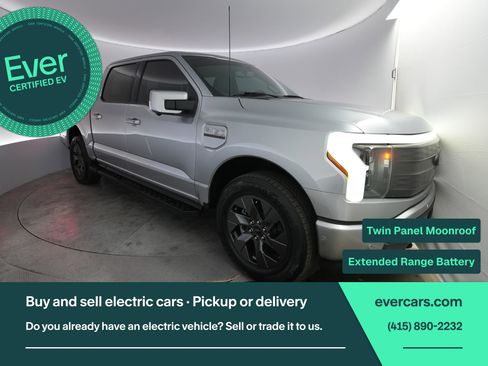 Used 2023 Ford F150 Lightning Lariat w/ Equipment Group 511A High AWD/4WD image 1
