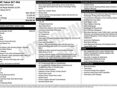 Used 2023 GMC Yukon SLT image 5