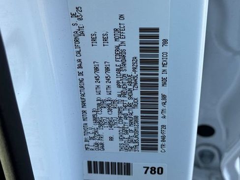 Used 2025 Toyota Tacoma SR5 image 55