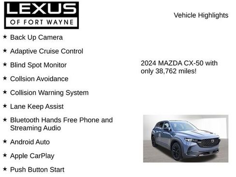 Used 2024 MAZDA CX-50 AWD 2.5 S w/ Preferred Package image 7