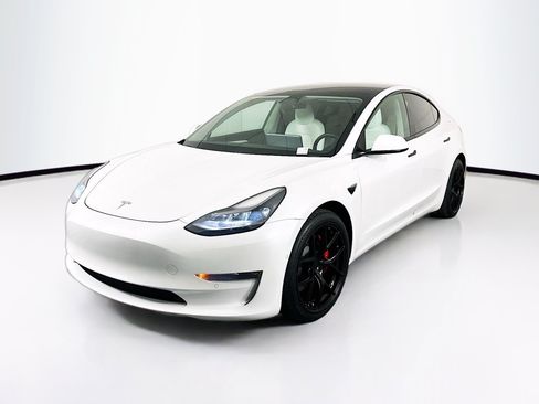 Used 2021 Tesla Model 3 Performance AWD/4WD image 3