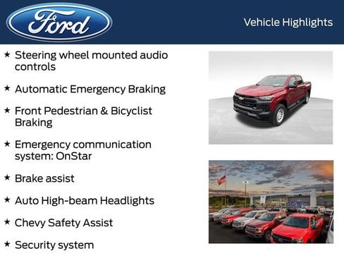 Used 2025 Chevrolet Colorado W/T w/ Advanced Trailering Package RWD image 8
