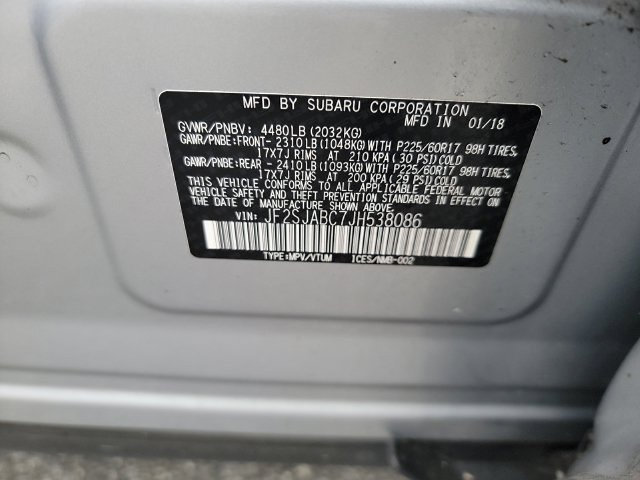 Used 2018 Subaru Forester 2.5i w/ Alloy Wheel Package AWD/4WD image 10