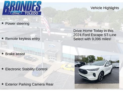 Used 2024 Ford Escape ST-Line Select w/ Tech Pack #2 AWD/4WD image 22