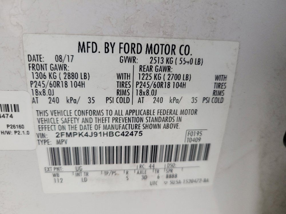 Used 2017 Ford Edge SEL w/ Equipment Group 201A AWD/4WD image 33