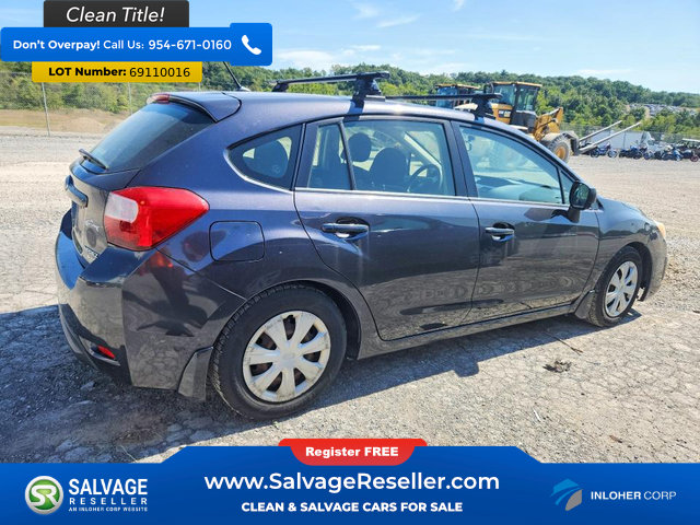 Used 2014 Subaru Impreza 2.0i AWD/4WD image 4